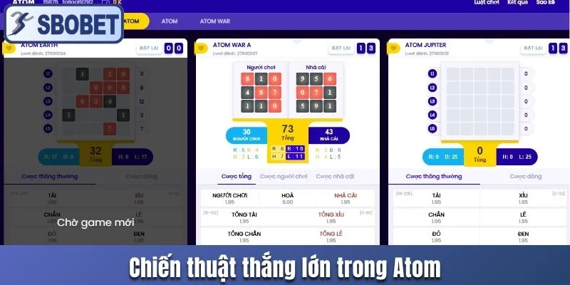 Chiến thuật thắng lớn trong Atom mà không phải ai cũng biết