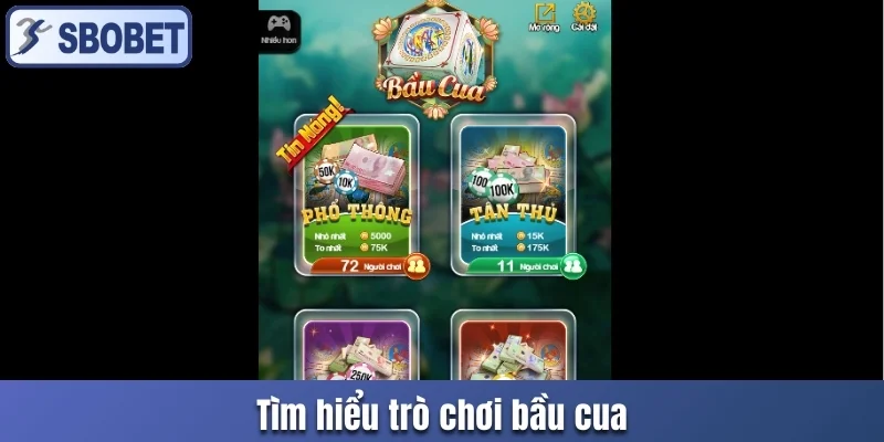 Tìm hiểu trò chơi bầu cua